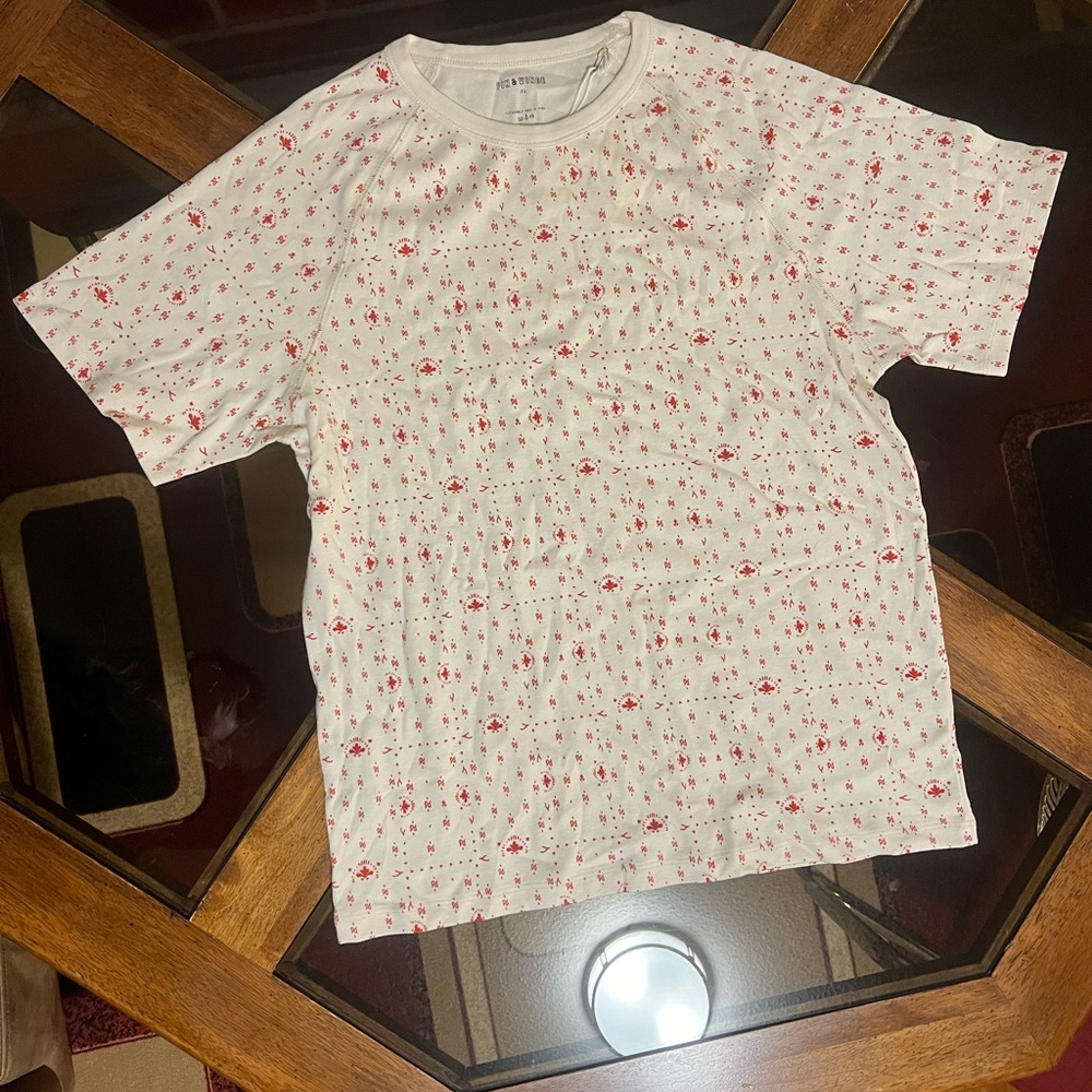 Womens Fin and Vince Floral Camp Shirt NWT